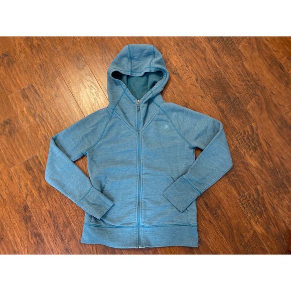 The North Face Full Zip Scuba High Neck Hooded Sweatshirt Womens Medium - Picture 1 of 8
